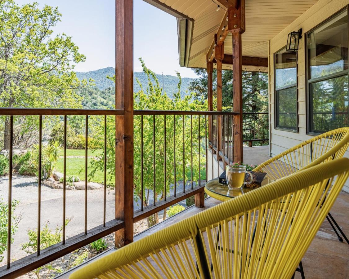 Secluded Mtn Top Family Haven W/Views Spa & Arcade Three Rivers Luaran gambar