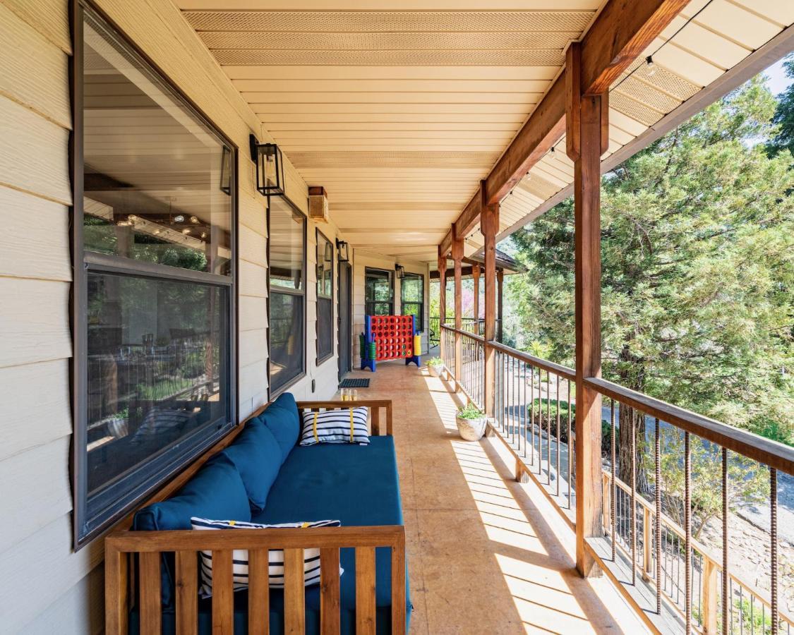Secluded Mtn Top Family Haven W/Views Spa & Arcade Three Rivers Luaran gambar